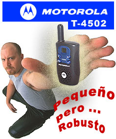 Manual de instrucciones motorola t4502